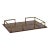 Chadwell 22" Long Leather Bar Tray For Sale