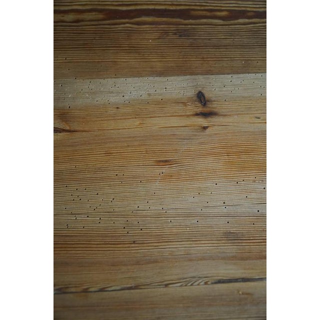 Scandinavian Rustic Farmhouse Dining Table in Red Painted Pine, Sweden, 1920s For Sale - Image 15 of 17