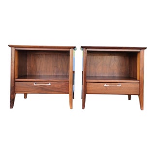 1960s Mid Century Nightstands by Drexel - Set of 2 For Sale