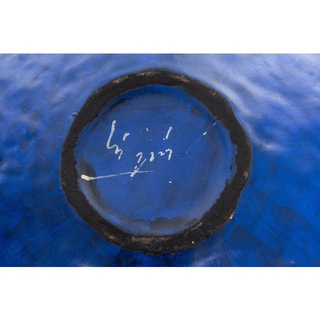 Marcello Fantoni Marchello Fantoni Vibrant Blue Bowl For Sale - Image 4 of 5