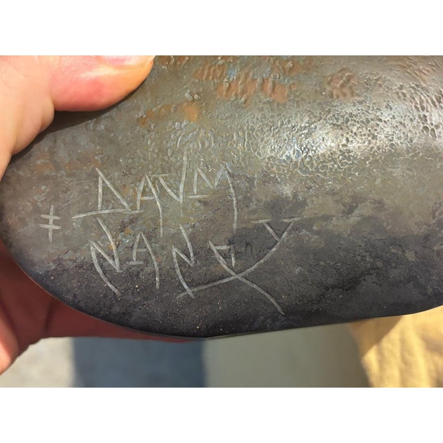 Art Nouveau Garden Vase in Orange Glass Paste from Daum Nancy, 1890s For Sale - Image 4 of 9