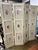1980s Regency Hand-Painted Four Panel Folding Screens With Shell Motifs - A Pair For Sale - Image 11 of 11