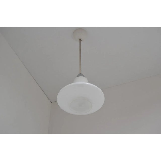 1970s Mid-Century Glass Pendant, 1970s For Sale - Image 5 of 9