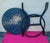 Metal 24" Blue Petrol Moroccan Mosaic Table For Sale - Image 7 of 7