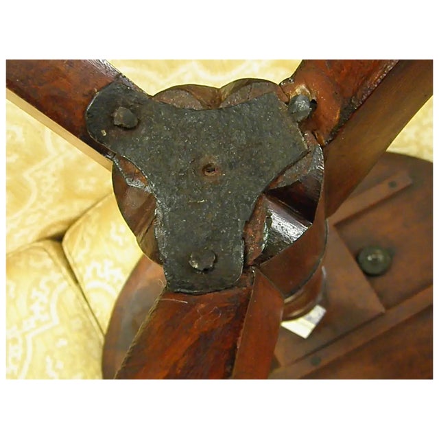 18th Century Mahogany American Tilt Top Tea Table or Candle Stand For Sale - Image 16 of 16