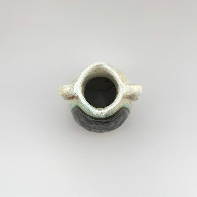 Art Deco Ceramic Urn Vase, Czech, 1930s For Sale - Image 9 of 10