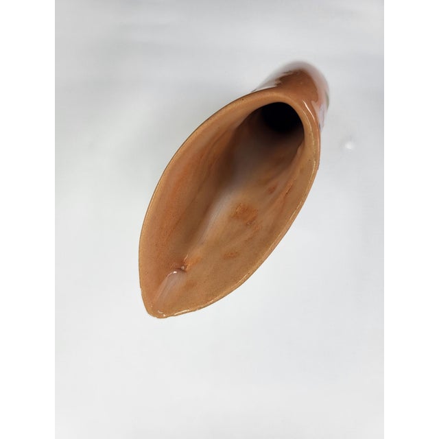 Vintage Ceramic Soliflore Vase by Gabrielle Mackiewicz, France, 1960s For Sale - Image 9 of 11