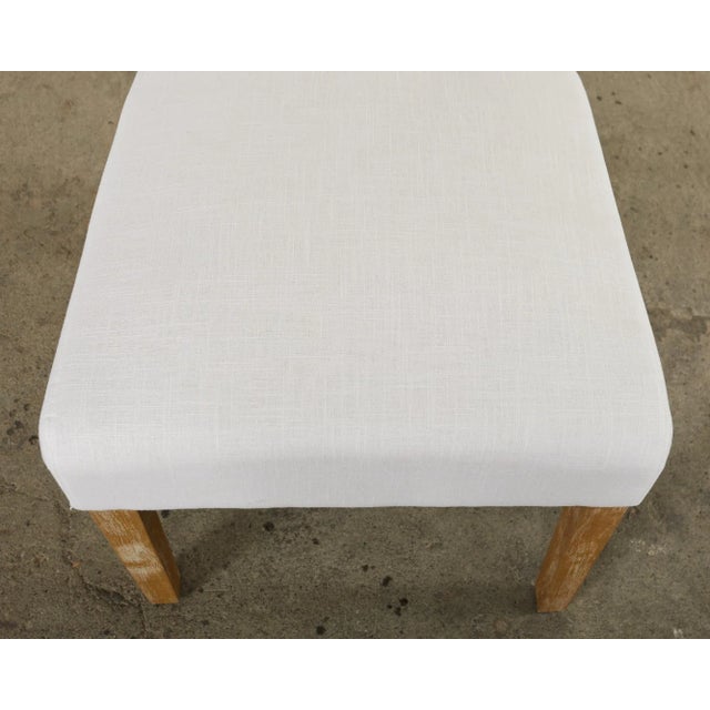 Set of Fourteen Tufted Scroll Back Dining Chairs For Sale In Sacramento - Image 6 of 12