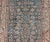 Hamedan Antique Persian Rug With Sub-Geometric Design in Blues and Neutrals For Sale - Image 4 of 12