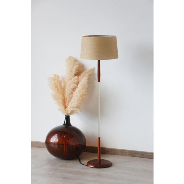 Vintage Teak Floor Lamp, 1960s For Sale - Image 10 of 17