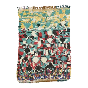 Vintage Berber Moroccan Rug - 04'04 X 05'06
