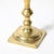 1900 - 1909 Near Pair Neoclassical Balustrade Form Brass Candleholders With Square Bases For Sale - Image 5 of 11