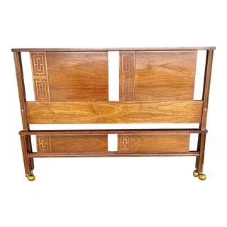 1960’s Chinoiserie Style Full Bed Frame For Sale