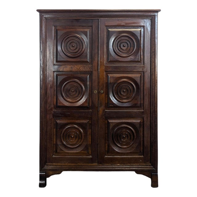Vintage Wardrobe in the style of Dudouyt, 1940s For Sale