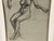 Contemporary Vintage Charcoal Nude Drawing For Sale - Image 3 of 4
