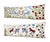 Boho Chic White Horse Suzani Lumbar Pillow Cover 18'' X 54'' - Set of Two For Sale - Image 3 of 4