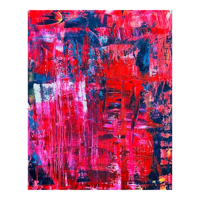 Pink & Blue - Limited Edition Print on Paper For Sale