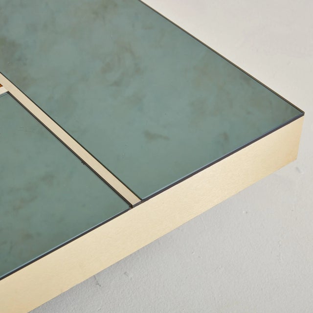 ‘Shilling’ Mirrored Coffee Table by Giovanni Ausenda, Guido Baldo Grossi For Sale In Chicago - Image 6 of 11