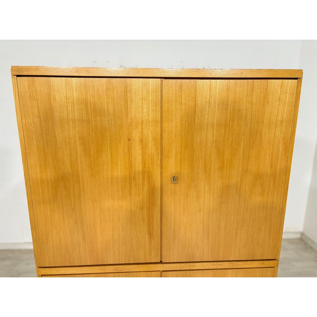 Mid-Century Pine Wardrobe, 1960s For Sale - Image 4 of 15