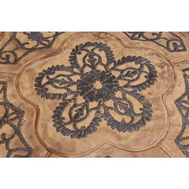 Leather Ottomans, 1930s, Set of 2 For Sale - Image 6 of 10