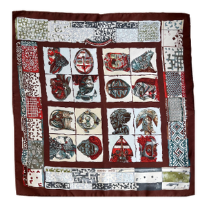 Hermès Silk Scarf Gavroche Persona 2003 Loic Dubigeon, 2