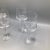Tall Mid-century Modern Orrefors Rhapsody crystal water goblet were made in Sweden. These blown crystal glasses with clean...
