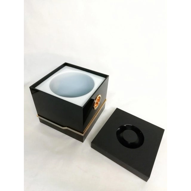 1980s Black Ice Chest, 1970s For Sale - Image 5 of 7