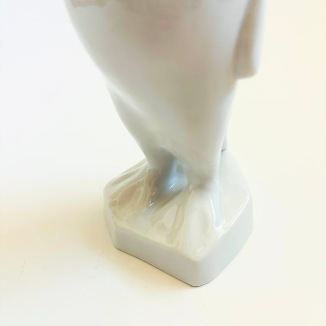 Ceramic Hollohaza Hungarian Porcelain Penguin For Sale - Image 7 of 9