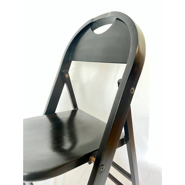 Vintage TRIC Folding Chairs by Achille & Pier Giacomo Castiglioni for Bernini, Italy, 1960s, Set of 6 For Sale - Image 6 of 12
