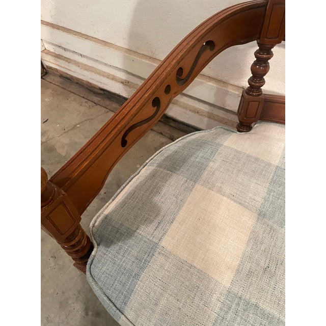 French Armchair With Unique Carving. For Sale - Image 9 of 9