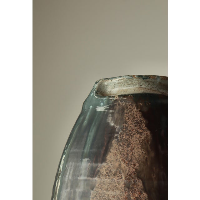 Scandinavian Modern Stoneware Floor Vase by Chris Moes, Denmark, 1966 For Sale - Image 4 of 16