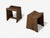 Mid-Century Modern Pierre Jeanneret, Sewing Stools, Teak, Chandigarh, India, 1960s For Sale - Image 3 of 10