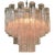 Murano Tronchi Pink Glass Chandelier For Sale