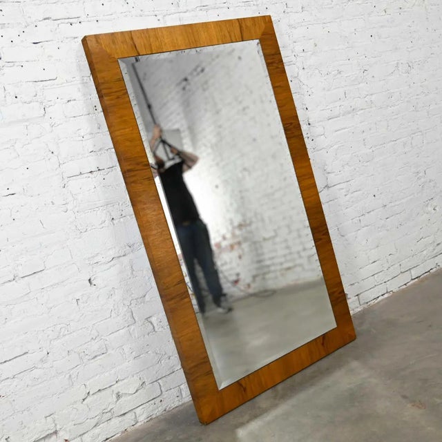 Mid-Century Modern Vintage Modern Rosewood Large Mirror by Milo Baughman for Thayer Coggin For Sale - Image 3 of 13