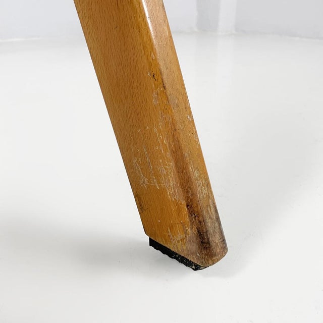 Mid-Century Modern Italian Wooden Ladder by Fabbrica Scale Alberti, 1960s For Sale - Image 17 of 18