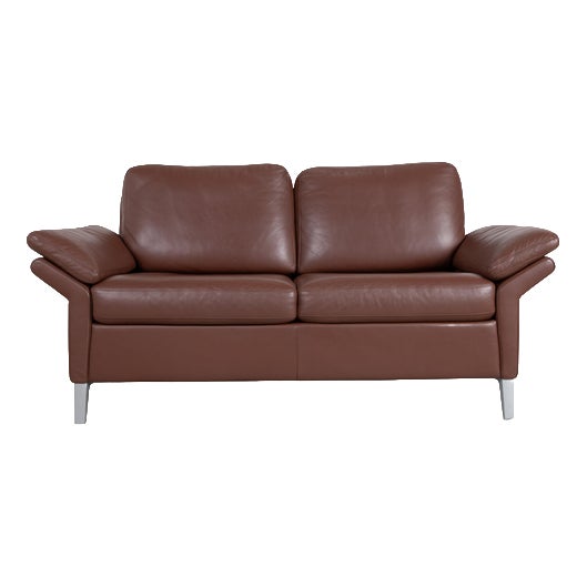 Brown Leather 3300 Two-Seater Sofa from Rolf Benz For Sale