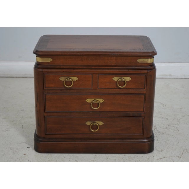Age: Approx: 20 Years Old Details: Factory Distressed Brass Hardware Walnut Finish Condition: Excellent Original Finish &...