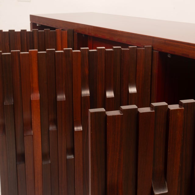 Gaetano Scultura 99 Padouk Wood Sideboard by Luciano Frigerio for Frigerio di Desio For Sale - Image 18 of 18