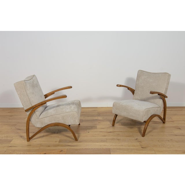 Model 410 Armchair by Jindřich Halabala for Up Závody, Former Czechoslovakia, 1930s For Sale - Image 18 of 18