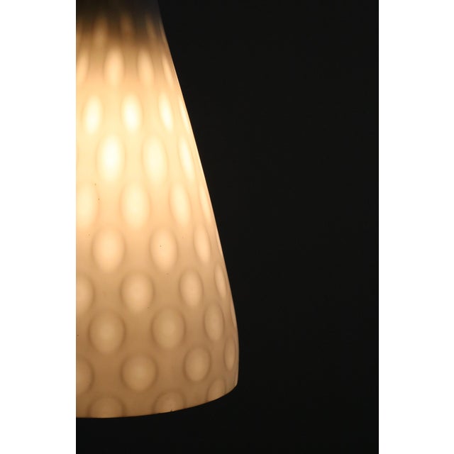 Glass Large Ibiza Diabolo Pendant Lamp by Aloys Gangkofner for Peill & Putzler, 1960s For Sale - Image 7 of 8