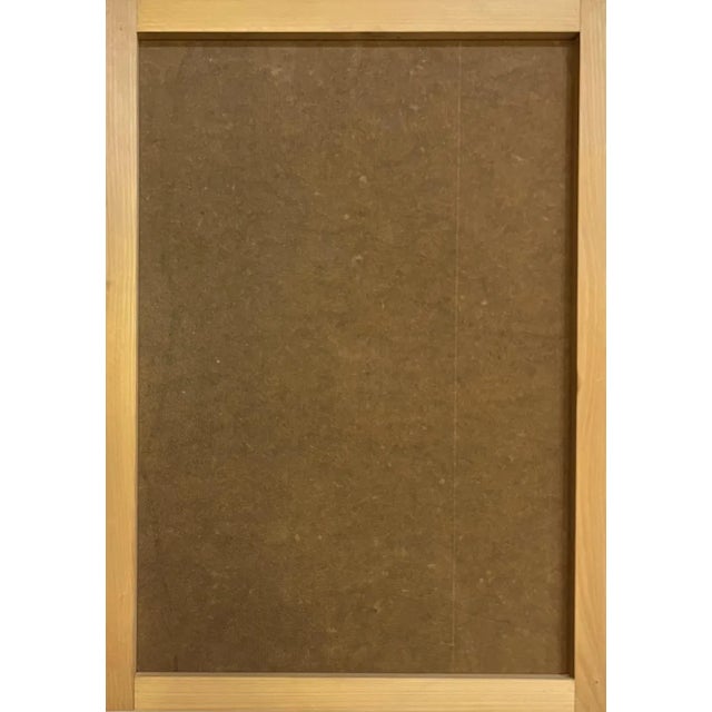 Gold Jean Krille, Landscape 119, Oil on Masonite, 1983 For Sale - Image 8 of 10