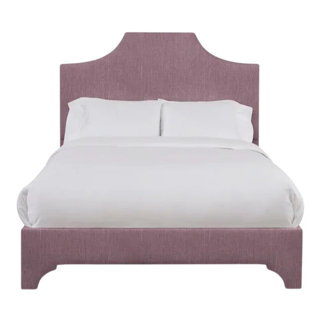 This listing is for the headboard only, and does not include the bedframe with the purchase. From Chairish's line of...