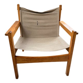 Safari Armchair in Pine by Rold Rastad and Adolf Relling for Sørlie Möbler, 1960s For Sale