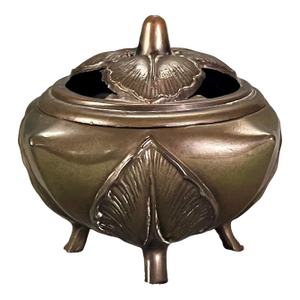 Early 20th Century Botanical Style Incense Holder