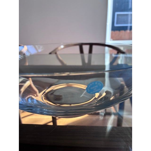 Tiffany and Co. 12” Tiffany Harmony Salad Bowl, Perfect Condition For Sale - Image 4 of 8