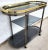 Metal MCM Bar Cart Rolling by Design Institute of America Dia For Sale - Image 7 of 17