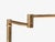 Swedish Modern, Articulating Table Lamp, Solid Brass, Sweden, 1980s For Sale - Image 12 of 15
