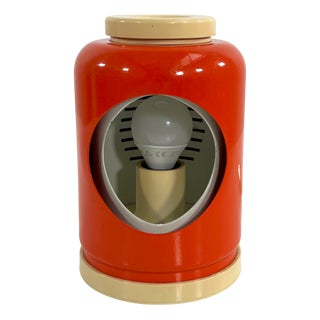Orange Eclipse Table Lamp by Goffredo Reggiani for Reggiani, 1960s For Sale