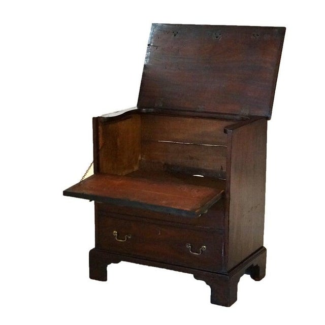 Early Antique English Georgian Secretary, Circa 1750 For Sale - Image 14 of 18