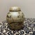 1970s Vintage Hand-Painted Cloisonné Brass Ginger Jar With Floral Enamel For Sale - Image 5 of 7
